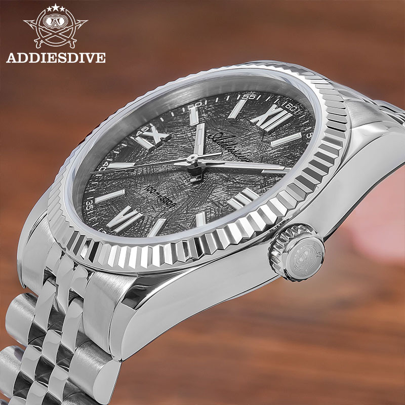 Stainless Bracelet Diver - ADDIESDIVE Zarif Kadın Saati Lüks Safir