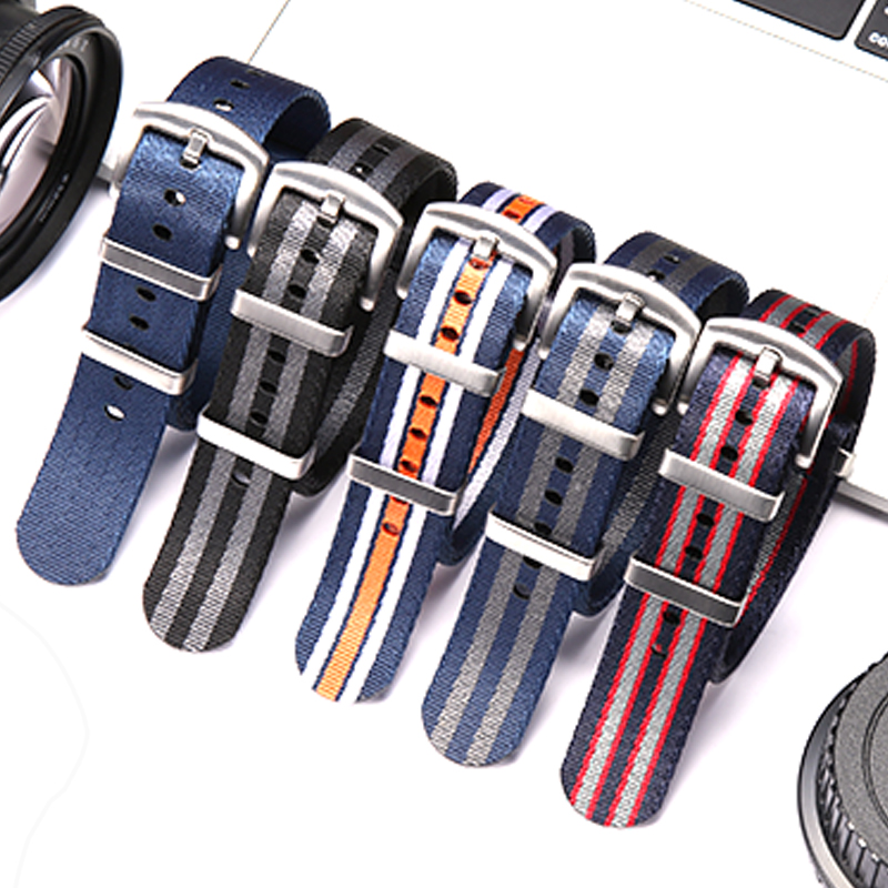 Nato Strap Nylon - Rolex Seiko izle aksesuarları için yüksek