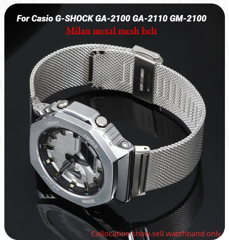 Casio Watch G-Shock Dw-5600 - Milan metal örgü kemer Casio G-SHOCK
