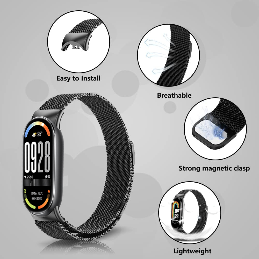 Manyetik Sapanlar Xiaomi mi ba - Milanese Loop Magnetic incelemesi ve fiyatı