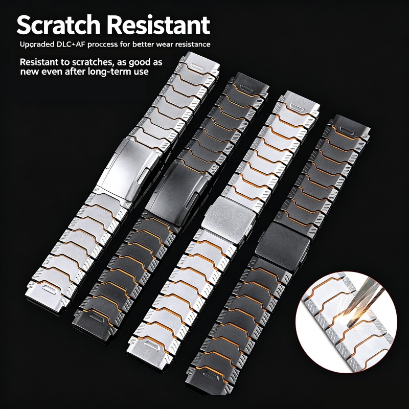 22mm Titanyum Kauçuk Kayış Hua - Silicone Watch Band 22Mm incelemesi ve fiyatı