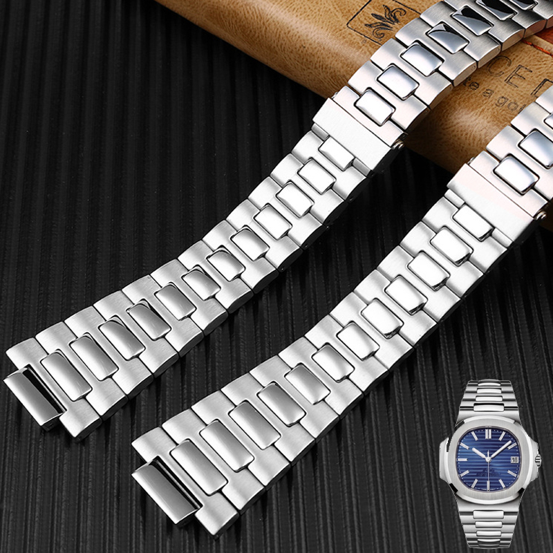 Dışbükey Gümüş Paslanmaz Çelik - Patek Philippe Watch Nautilus incelemesi ve fiyatı