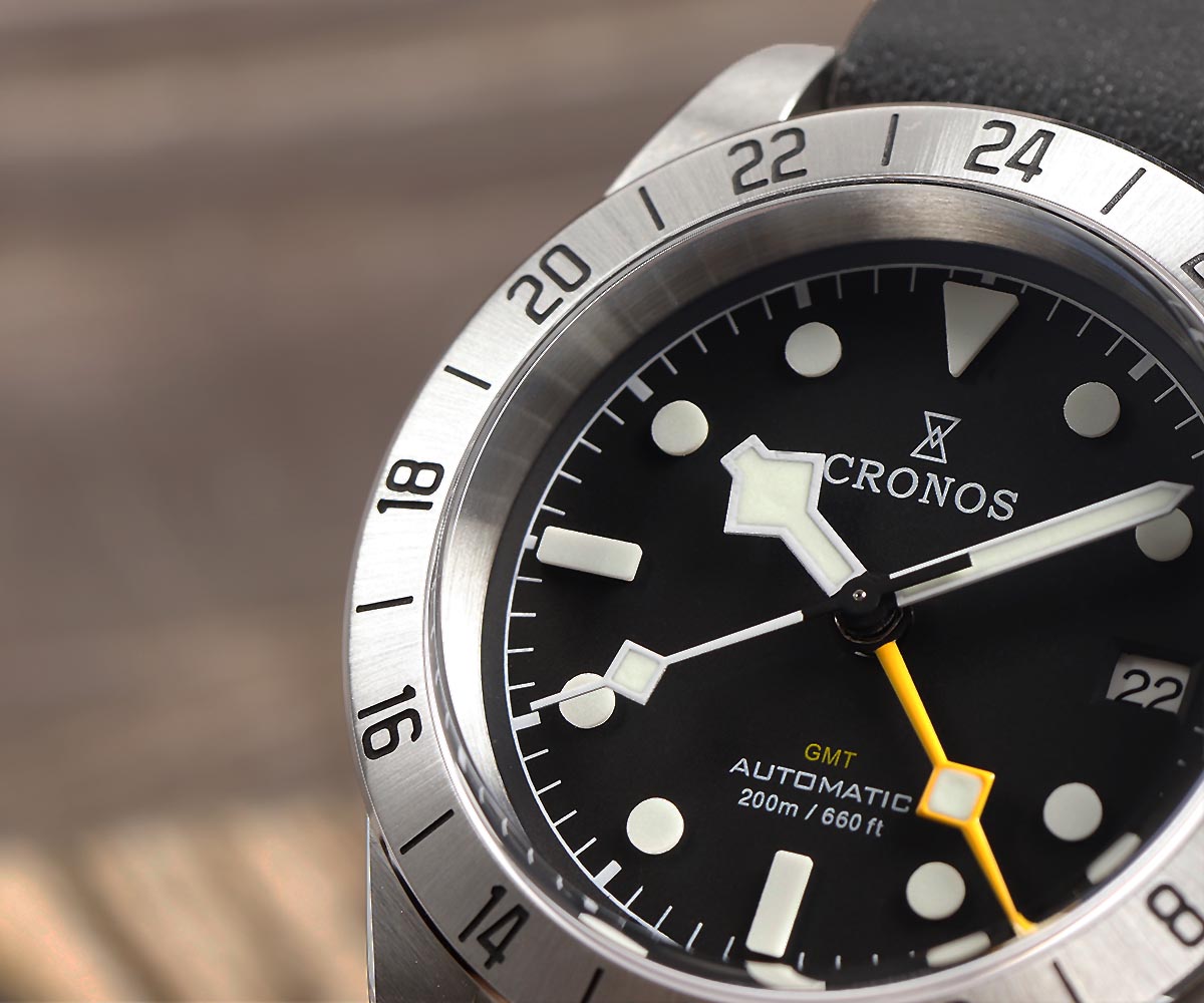 Cronos Vintage GMT 39mm NH34 o - Tropic Strap Vintage incelemesi ve fiyatı